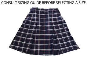 Skirt Pleated Tartan - Etham