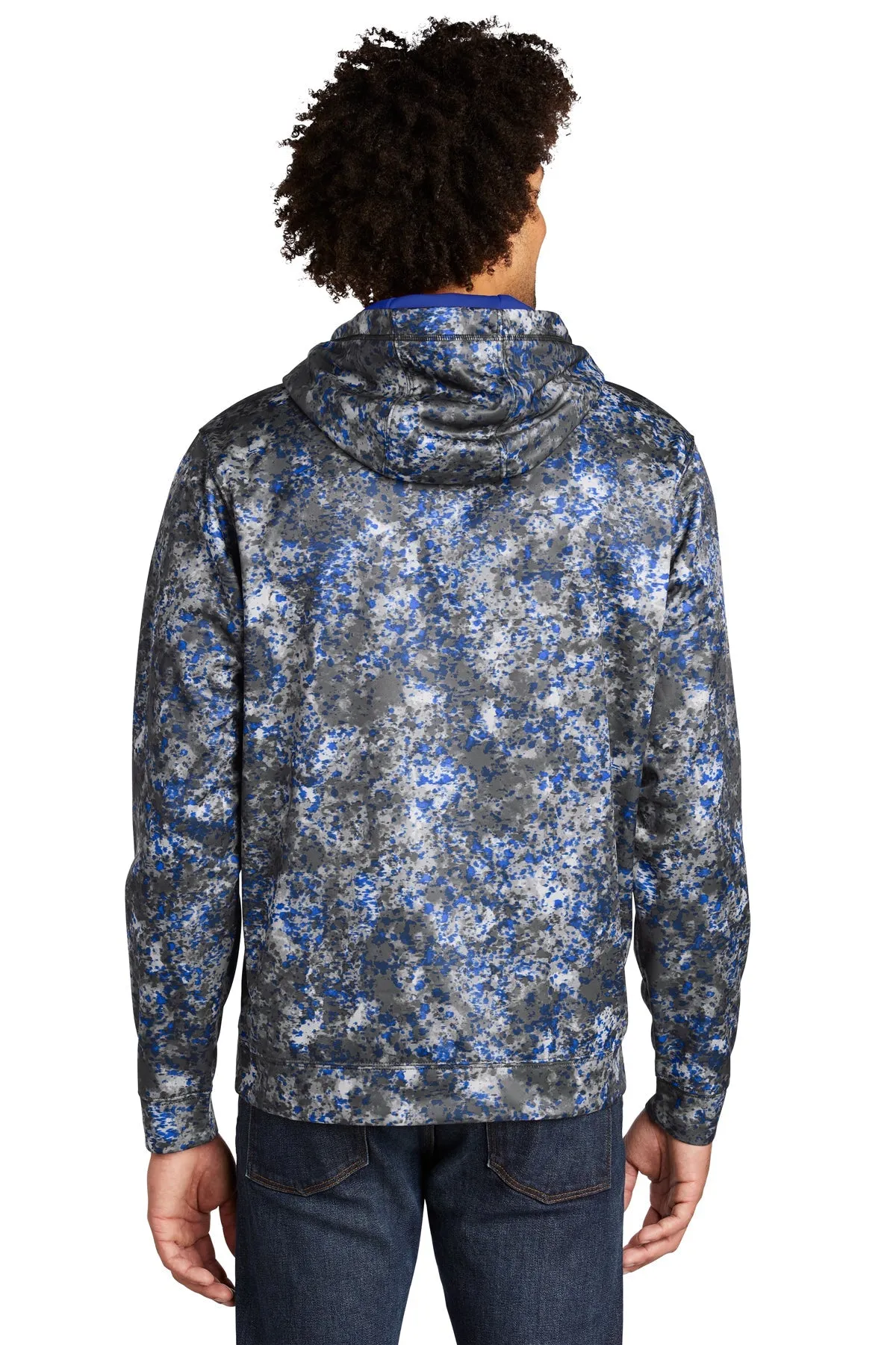 Sport-Tek Sport-Wick Mineral Freeze Fleece Customized Hooded Pullovers, True Royal