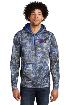 Sport-Tek Sport-Wick Mineral Freeze Fleece Customized Hooded Pullovers, True Royal