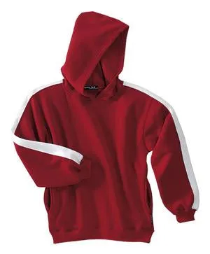 Sport-Tek - Youth Pullover Hooded Sweatshirt with Stripe.  Y255