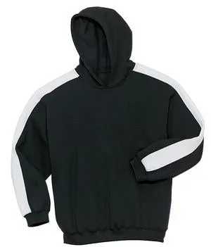 Sport-Tek - Youth Pullover Hooded Sweatshirt with Stripe.  Y255