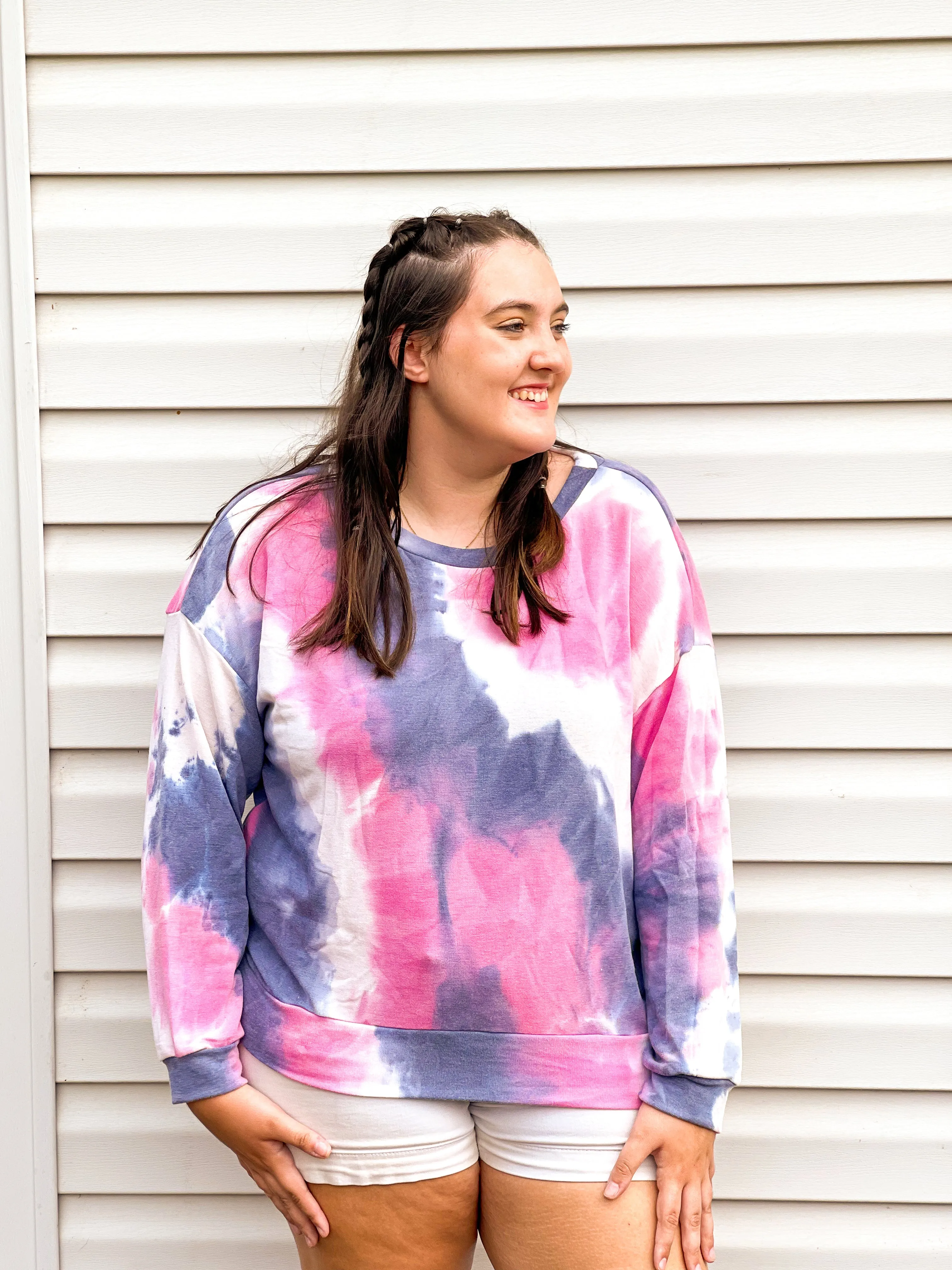 Take It Easy Mellow Tie Dye Pullover