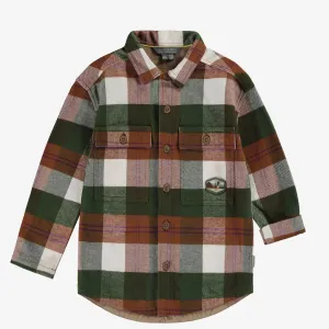 The Buck Heavy Flannel Plaid Shirt - KIDS