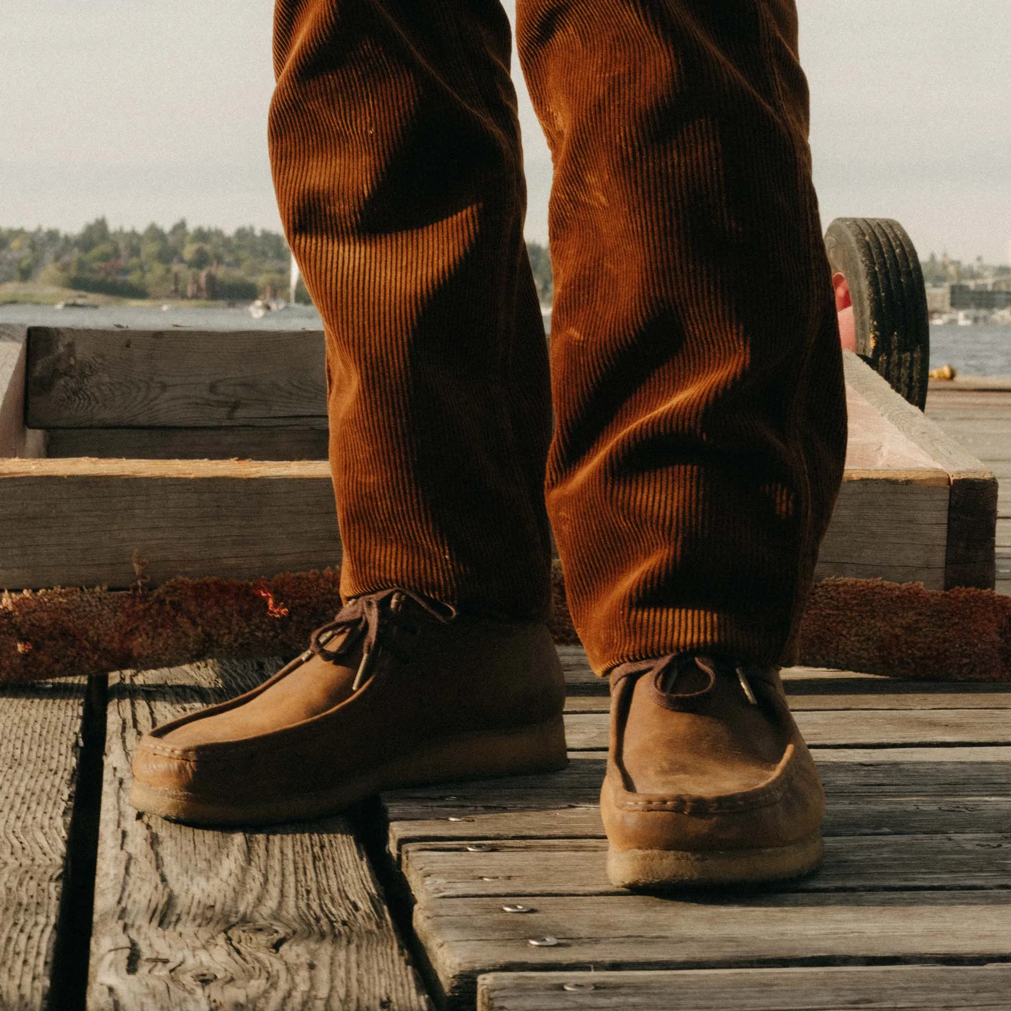 The Carnegie Pant in Bourbon Corduroy