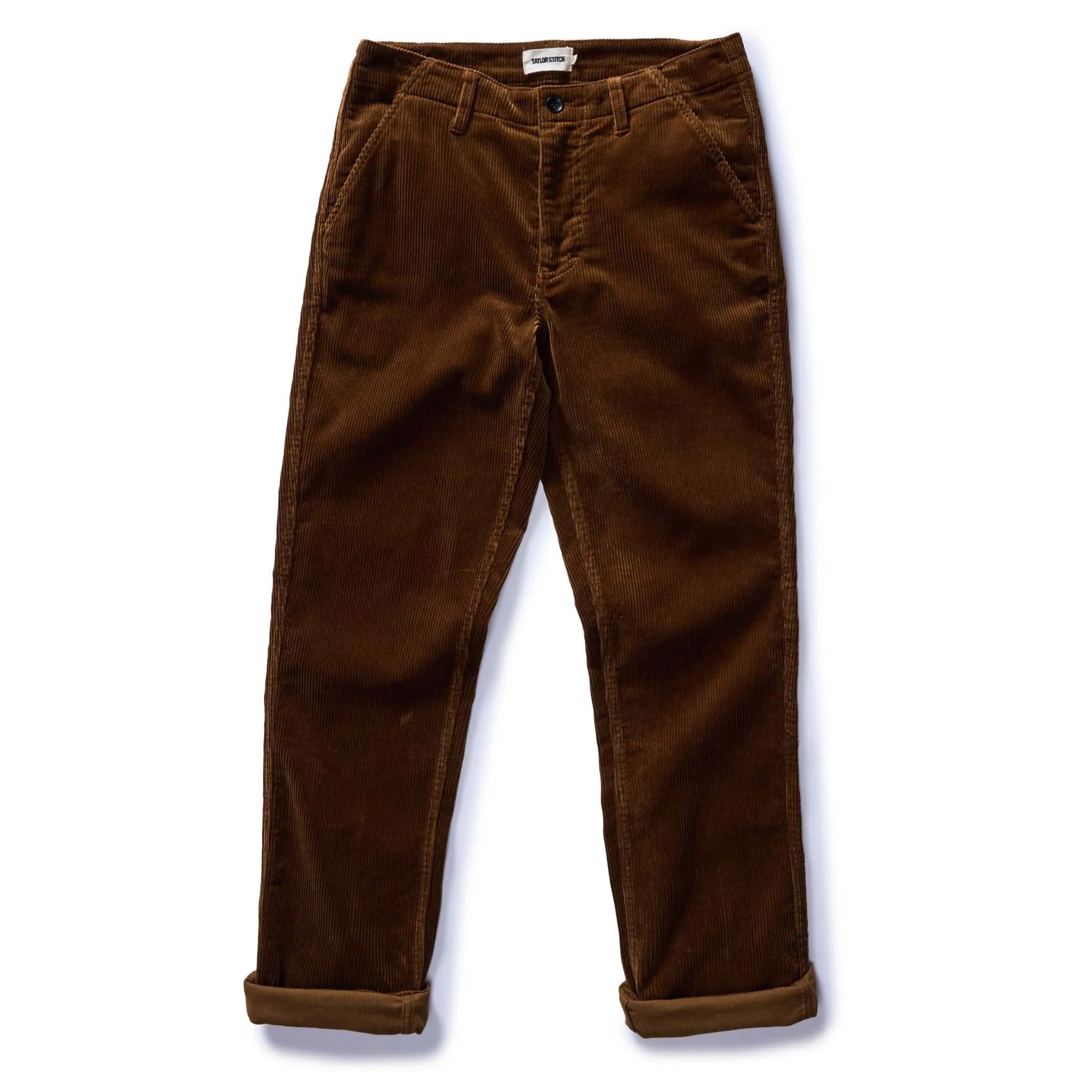 The Carnegie Pant in Bourbon Corduroy