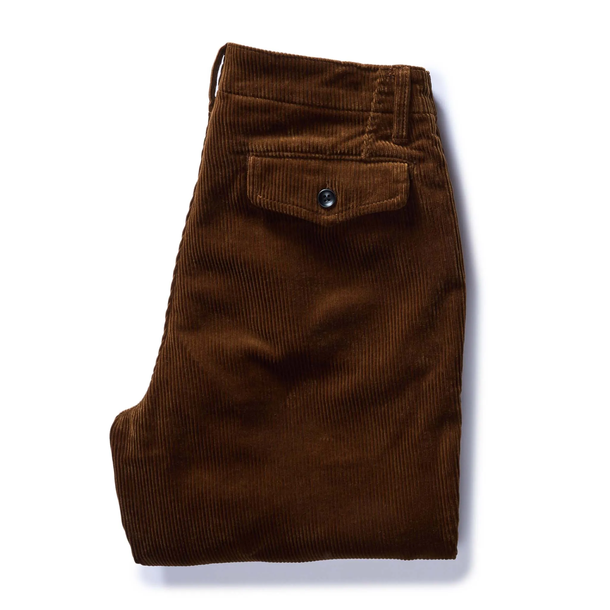 The Carnegie Pant in Bourbon Corduroy