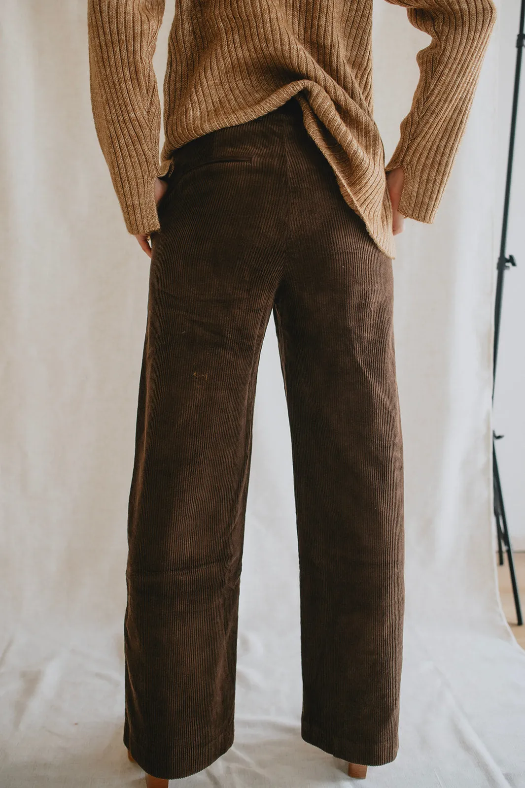 The Clarisse Corduroy Pants by Part Two - Hot Fudge