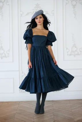 The Farmhouse Tartan Market Dress