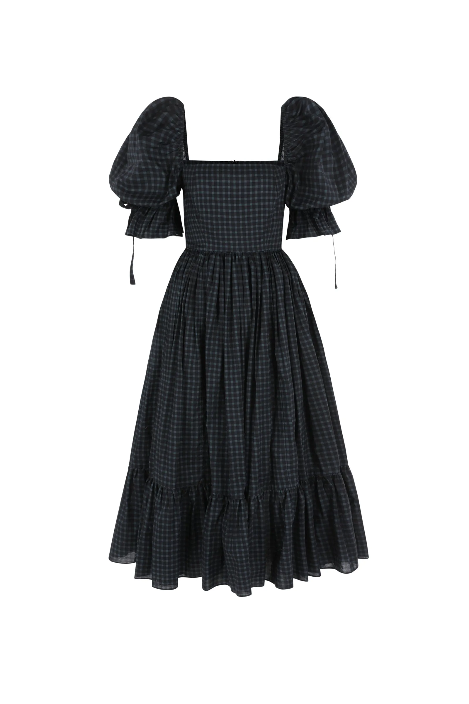 The Farmhouse Tartan Market Dress