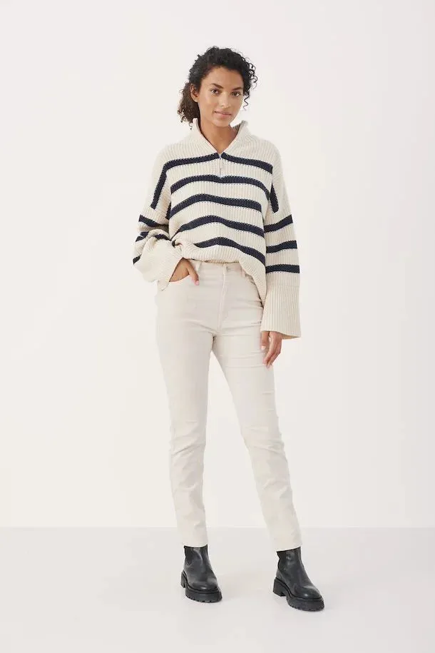 The Rana Corded Trouser by Part Two - Pale