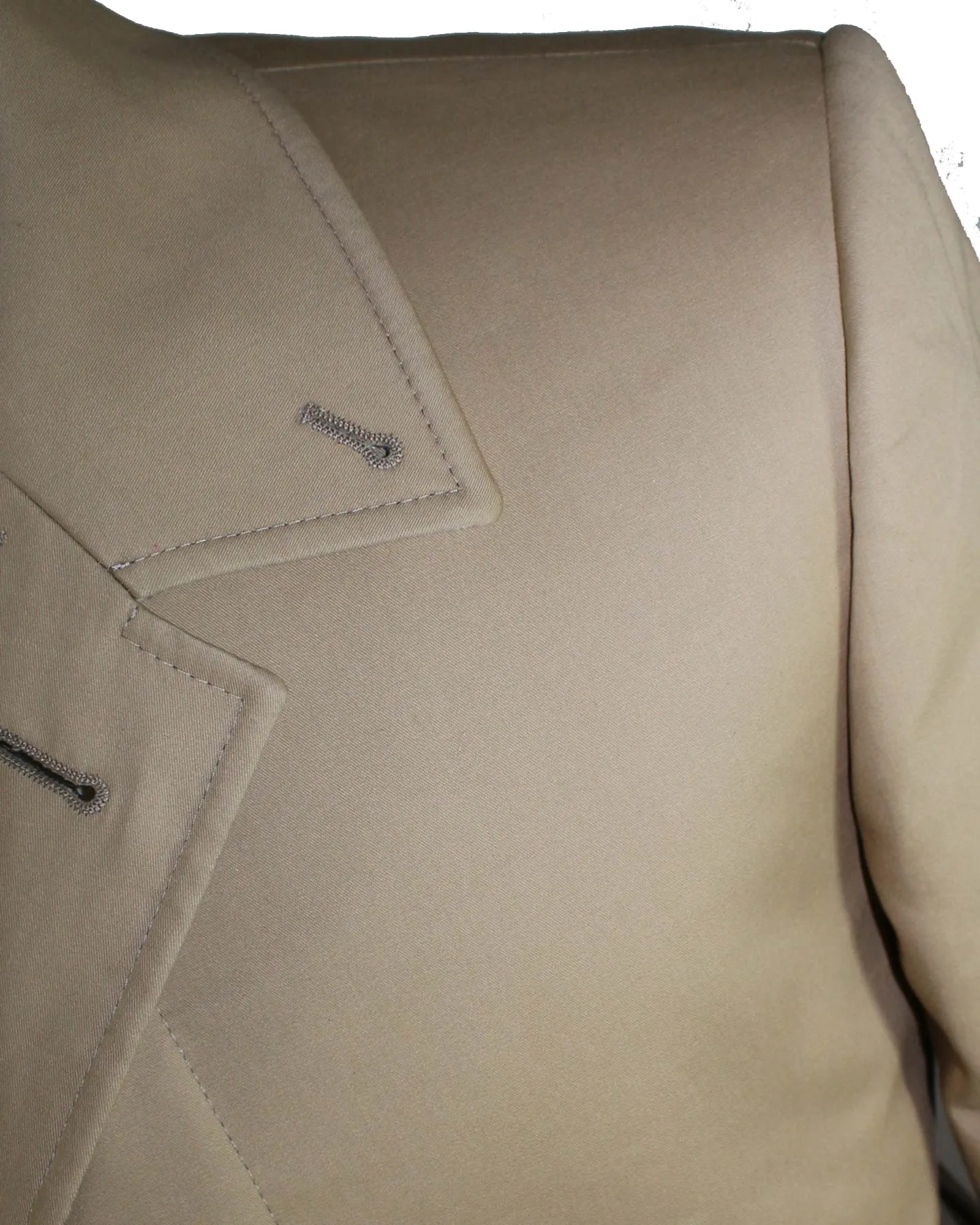 Thom Browne Overcoat Khaki MacKintosh Bal Collar EU 50  - US 40 SALE