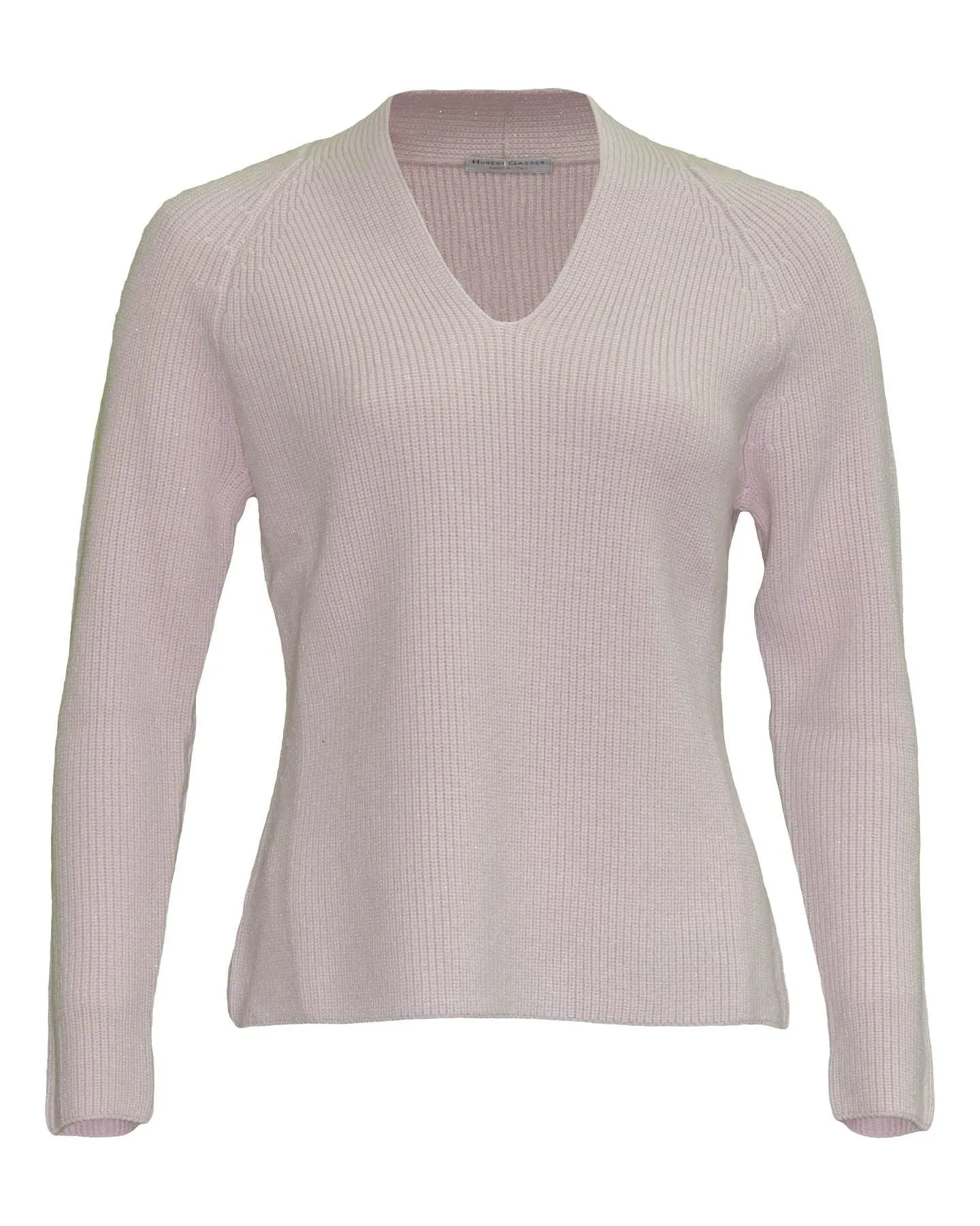 V-Neck Rib Pullover