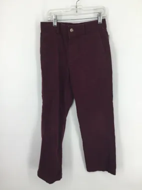 vineyard vines Child Size 8 Burgundy Solid Pants - boys