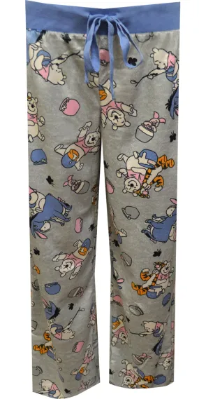 Winnie the Pooh and Crew Soft Silky Fleece Lounge Pants